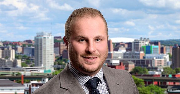Head shot of Mickel Pompeii tax partner at Dannible & McKee LLP